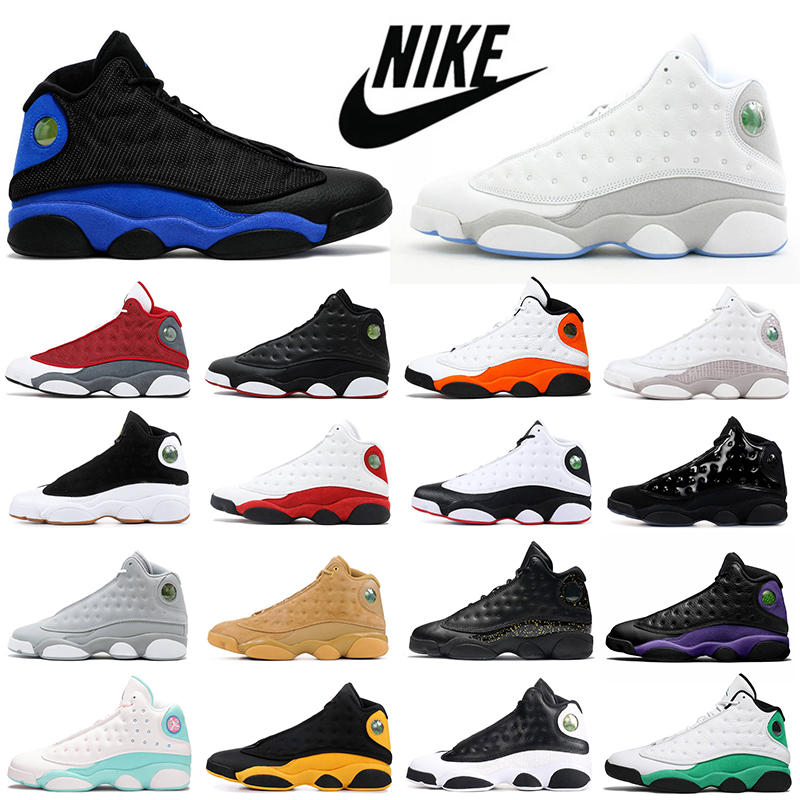 

Hyper Royal 13s Men Basketball Shoes Jumpman 13 Reverse He Got Game Red Flint Womens Mens Trainers Outdoor Sports Sneakers size 5.5-13