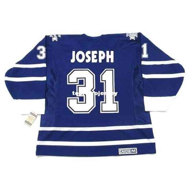 

Wholesale Mens Curtis Joseph 2001 Ccm Vintage Cheap Retro Hockey Jersey, Gray