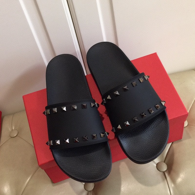 

Top Quality Paris Sliders Mens Womens Summer Beach Slippers Ladies Flip Flops Loafers Black White Pink Slides Women Indoor Chaussures Shoes With Box