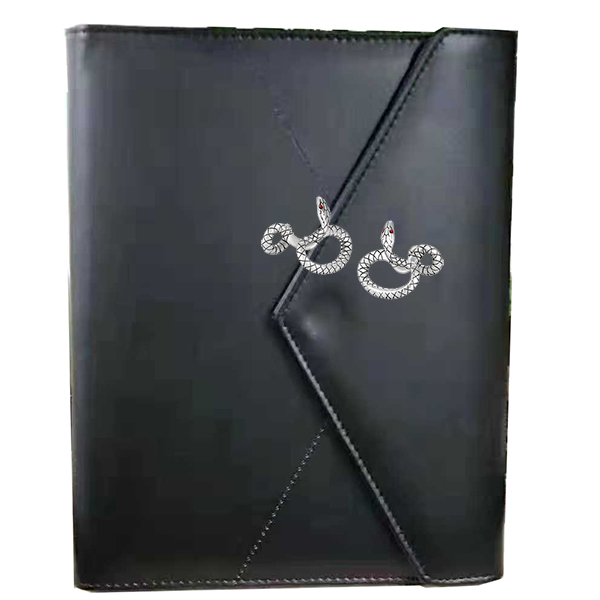 

Designer Luxury Cuff Links High Quality French Men Shirt Cufflink Wedding Gift M8 stainless steel Serpentine cufflinks jewelry for business Gift