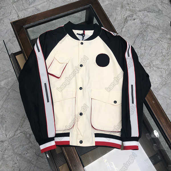 monclair Tide Brand mens Jacket 21SS Lovers hand-embroidered letter Baseball jackets Fashions Luxury Printed coat High Quality