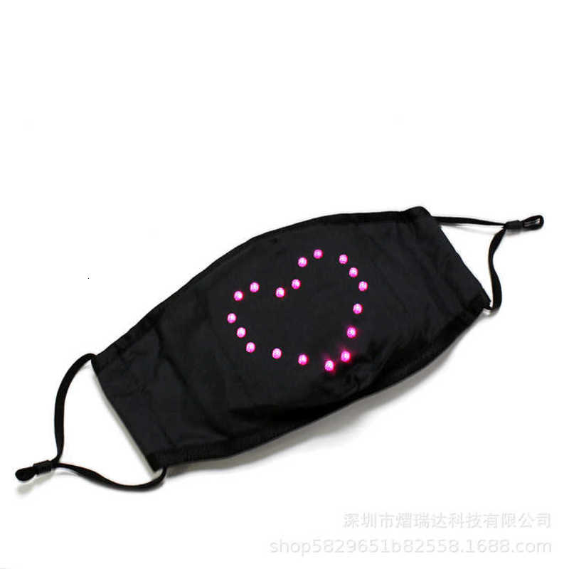 

personalized color changing led voice control atmosphere prop luminous mask