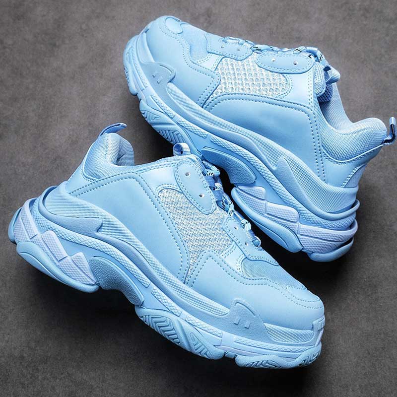 

Designer high quality classic sports shoes men and women fashion full fitting comfortable lace up platform shoess multi color optional couple exclusive, 11