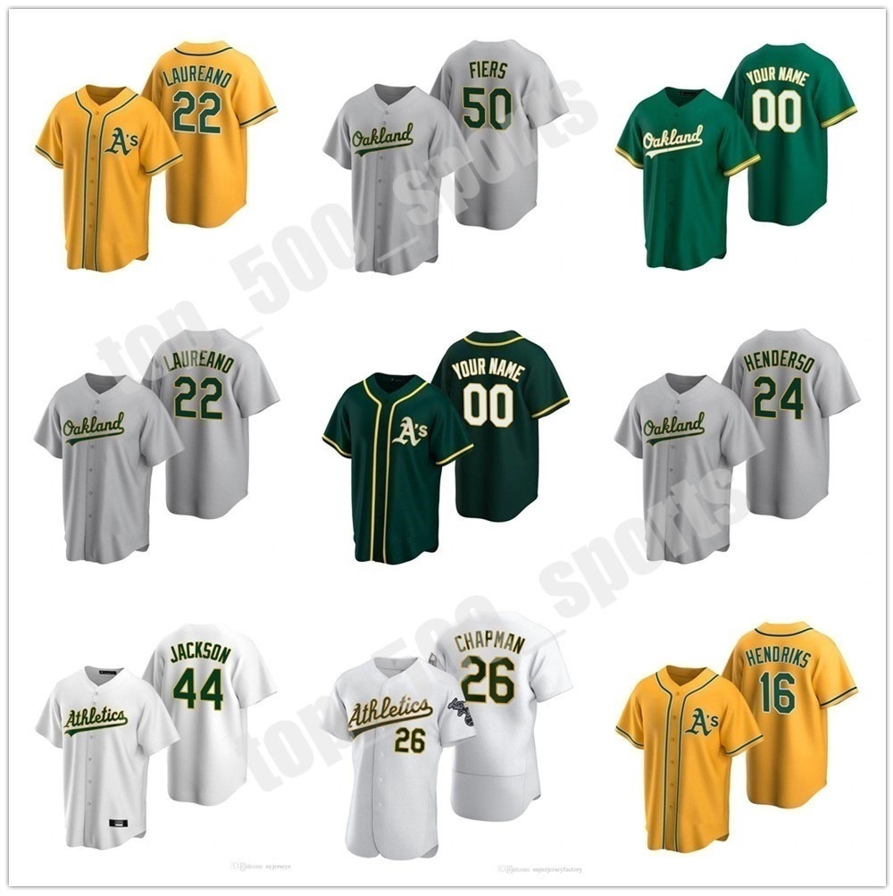 

Athletics Ramon Laureano Jersey 2021 Oakland Matt Chapman 2 Khris Davis Liam Hendriks Marcus Semien Rickey Henderson Mike Fiers McGwire, Blue;black