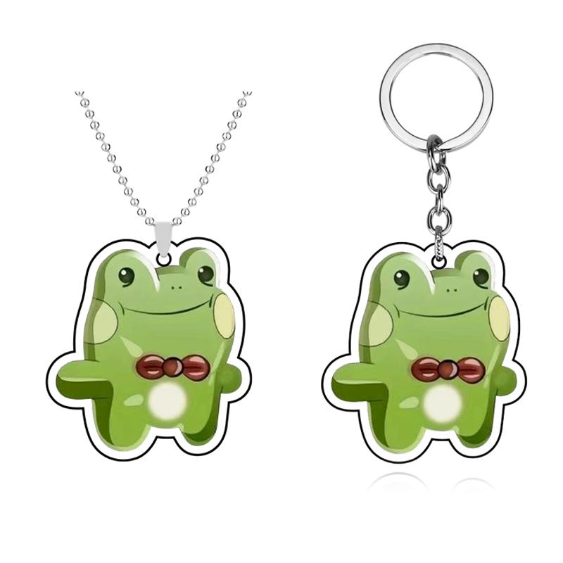 

Keychains Anime Killing Stalking Acrylic Keychain Sangwoo Yoonbum Frog Key Chain For Women Men Kids Christmas Gift Jewelry