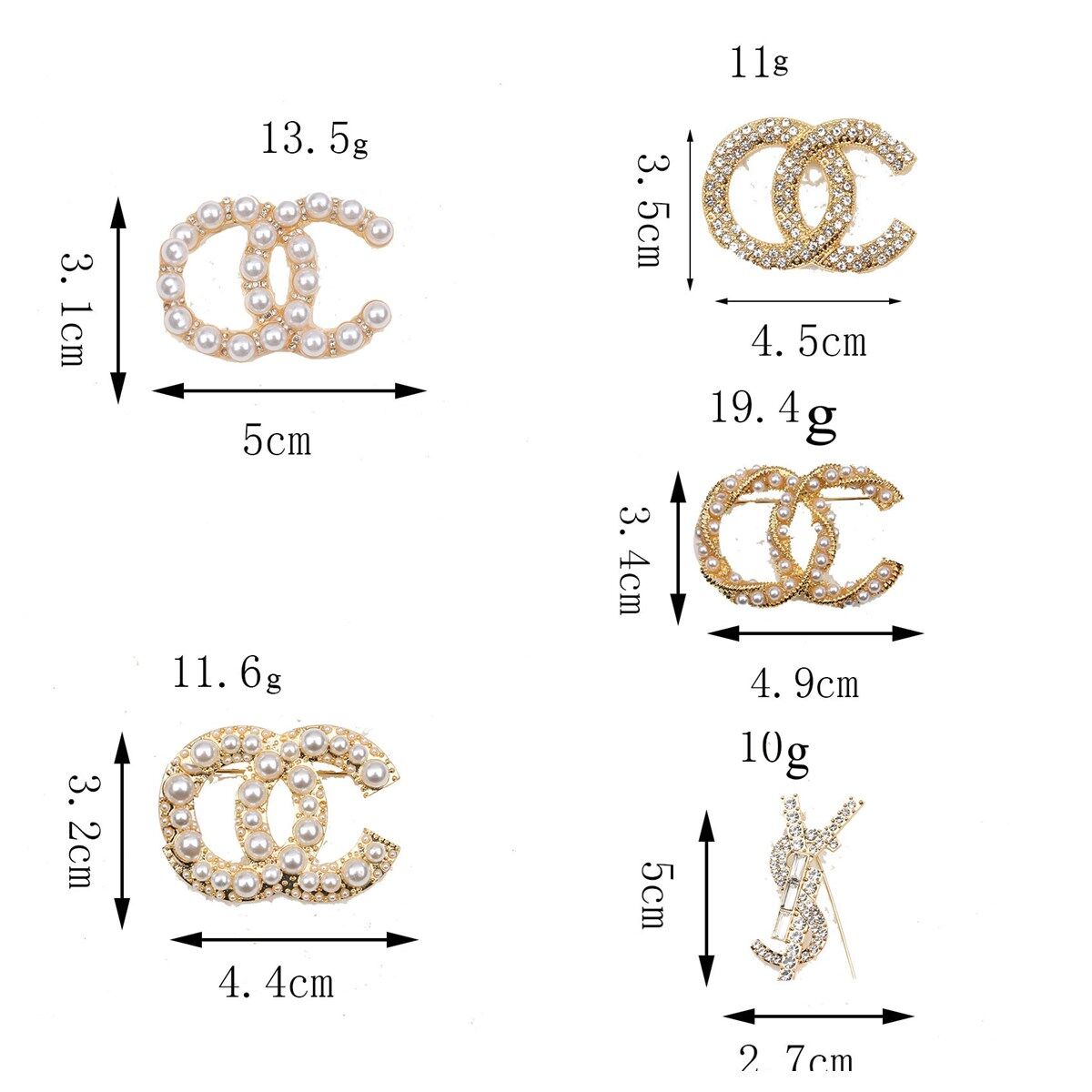 

Luxury Women Designer Brand Letter Brooches 18K Gold Plated Inlay Crystal Rhinestone Jewelry Brooch Charm Girls Pearl Pin Men Marry Wedding Party Cloth accessories