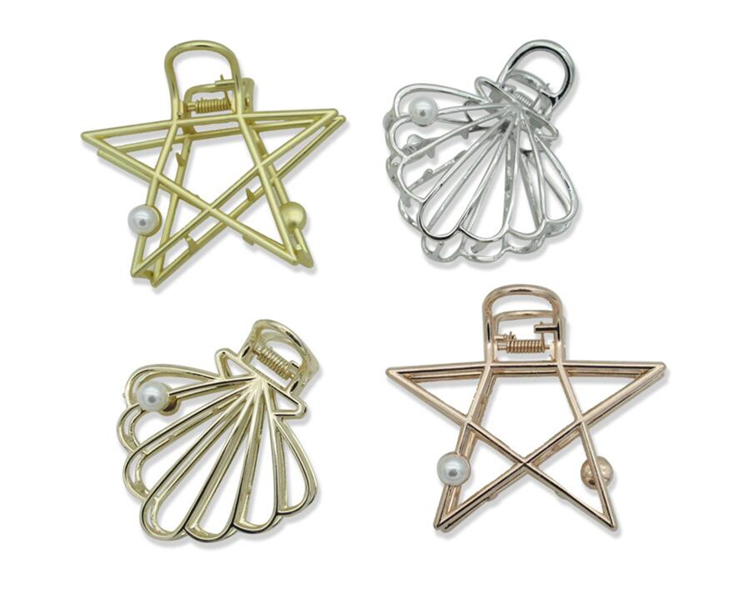 

31 hot sell 2020 women's New simple bow-studded hairpin high quality Multicolor hairpin