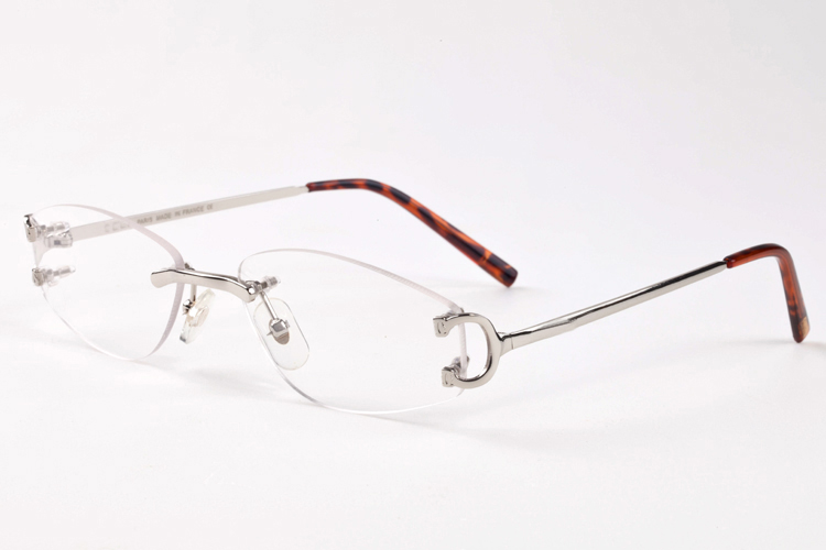 

unisex buffalo horn glasses mens red fashion sport sunglasses for men women rimless sun eyeglasses silver gold metal frame eyewear lunettes