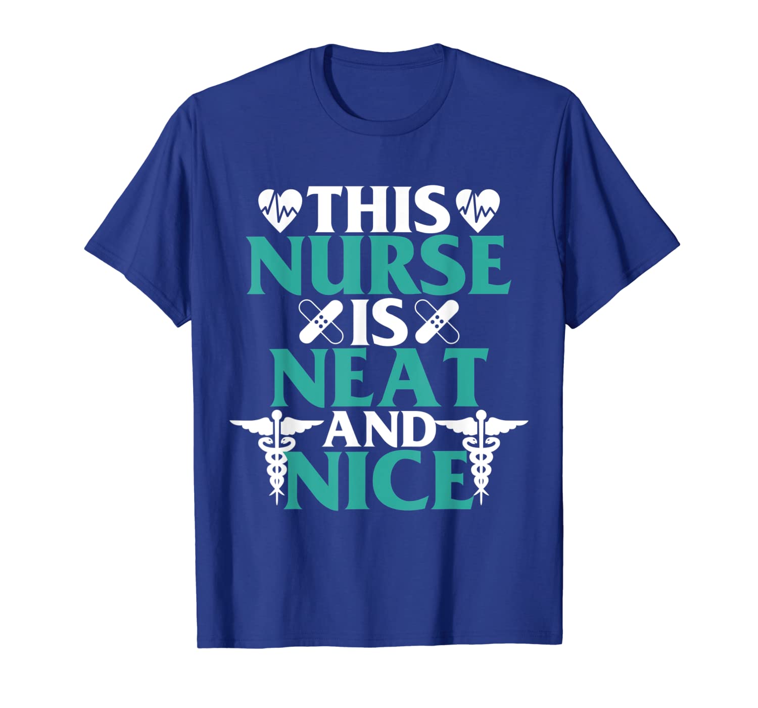 

this nurse is neat and nice tshirt nurse gift proud, White;black