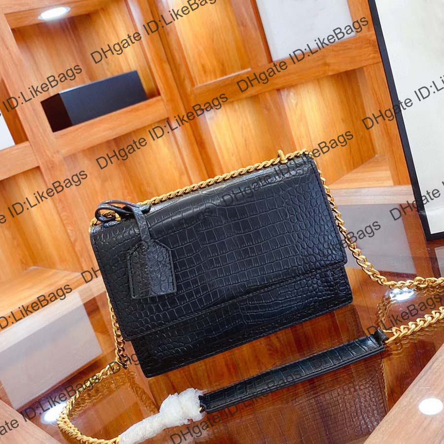 

2021 Luxurys Designers Crossboday Bags Top Quality Womens Handbags Purses Shoulder Genuine Leather Fashion Ladies Totes Chain Designer Cross Boday Bag, Red