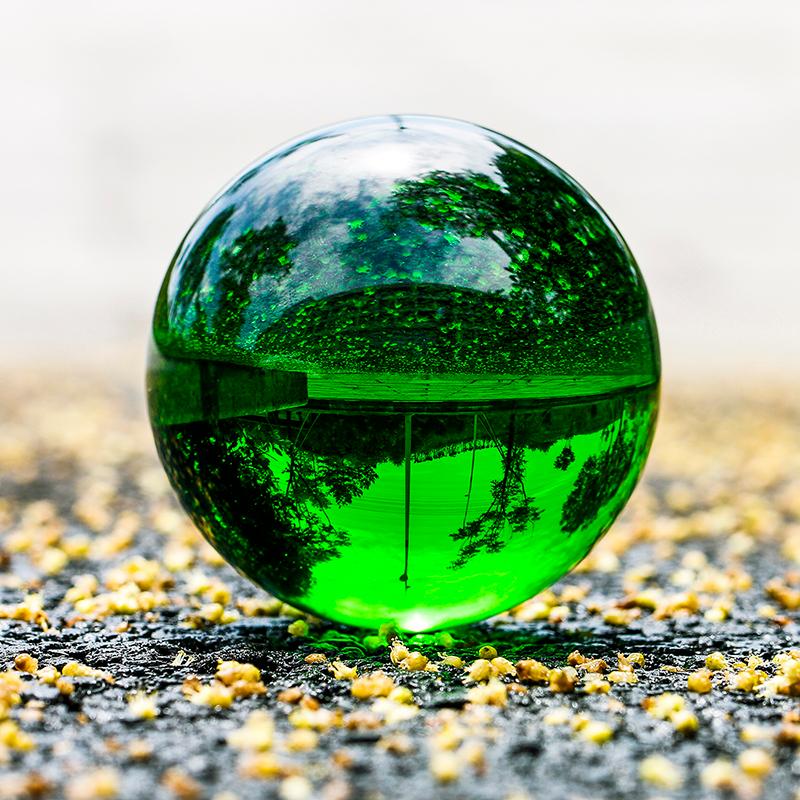 

30mm-100mm Crystal Ball Asian Rare Obsidian Sphere Crystal Ball Healing Stone Decor Feng Shui