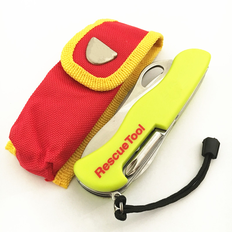 

111mm Yeow Swiss Foding Knife Kitchen Tactica Army Camp Survive Muti Functiona Toos with Nyon Pouch