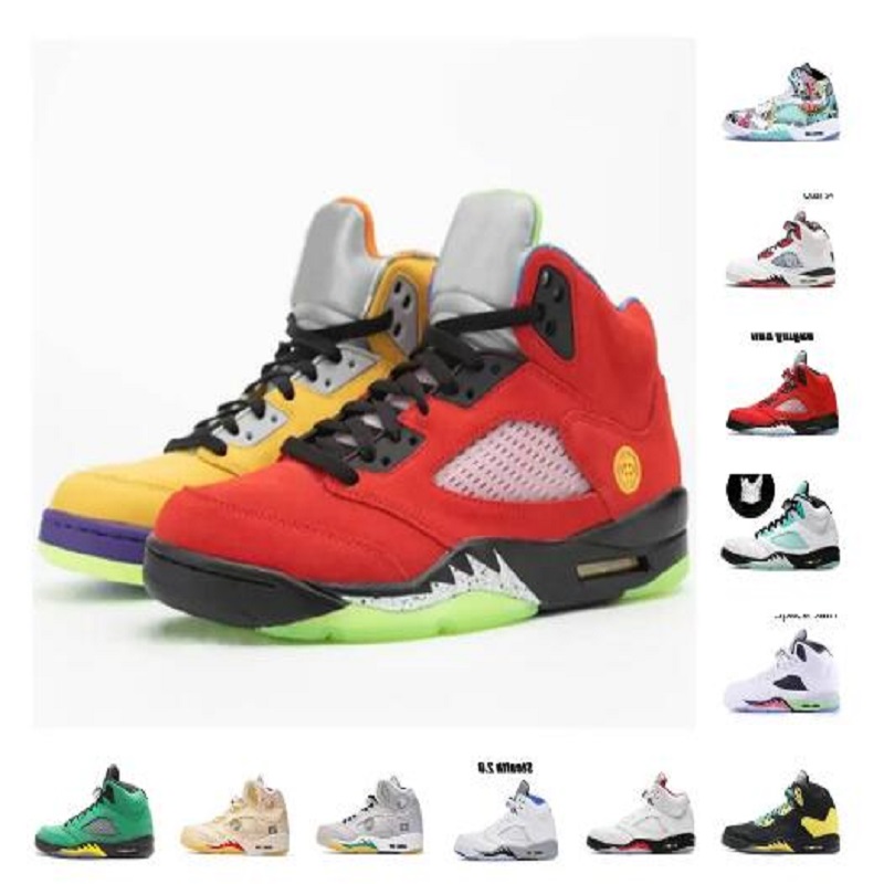 

Jumpman What The 5 5s Basketball Shoes Mens Sail Stealth 2.0 Raging Bull Red TOP 3 Oreo Hyper Royal Oregon Ducks Ice Blue Suede Alternate Bel Designer Trainer Sneakers, # 33