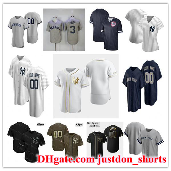 

NewYork Aaron Judge Jersey Derek Jeter Giancarlo Stanton DJ LeMahieu Gleyber Torres Gary Sanchez Luke Voit Gerrit Cole Hicks Wells Shirts, Blue;black