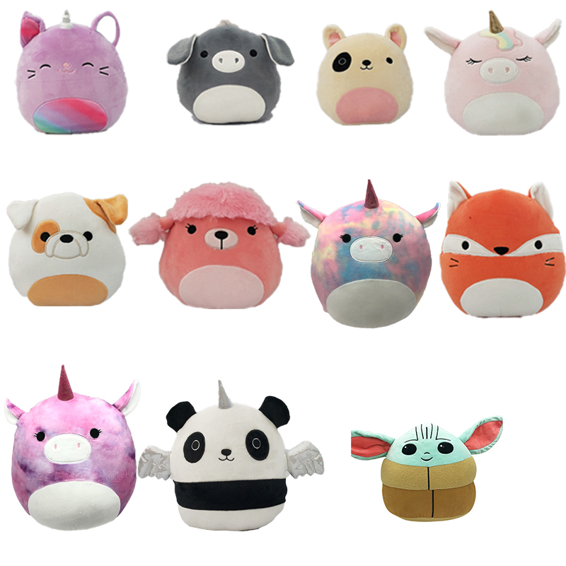 

New Animal Super Soft Cartoon Pillow Peluches Squishmallow Doll Plush Stuffed Toys