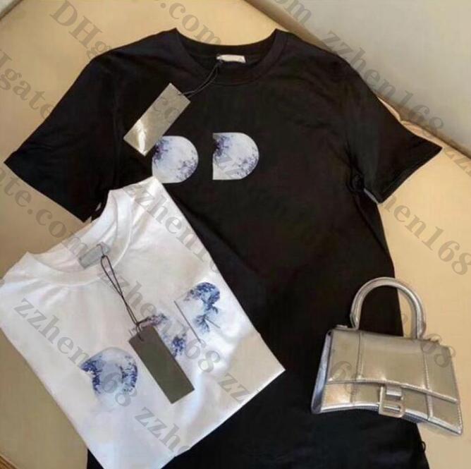 

2021 New Mens Women Designers T Shirt Fashion Men S Casual T Shirts Man Clothing Street Designer Shorts Sleeve Marque Clothes Cotton Tshirts, White;black
