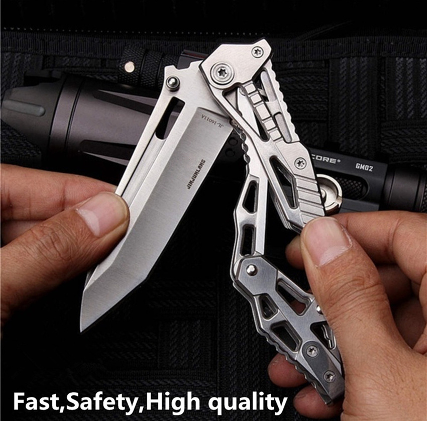 

High Quality Pocket Tactical Knife Survival EDC Tools Outdoor Camping Combat multifunctional Folding Blade Knives Gift for Man