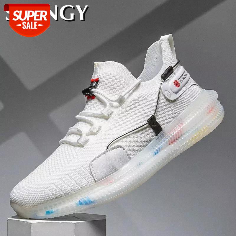 

New Men Shoes Sneakers Outdoor Comfortable Mesh Skidproof Sport Shoes Men Running Flat Breathable Zapatillas Deportivas Tenis #CA2F