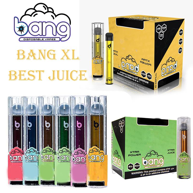 

Bang XL Xtra Disposable Device Pod Pre-filled 2ml Cartridge 450mAh Battery 600 Puff Vape Pen VS Posh PLUS Bar Flow DHL