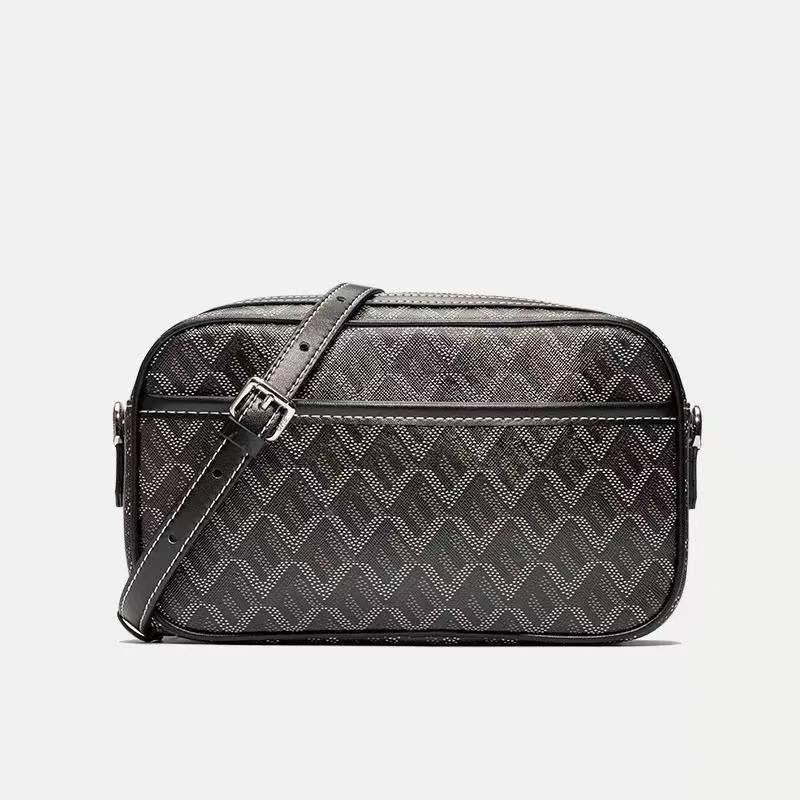 

Camera bag and inclined shoulder bag one joker small box package high goya simple all-match tofu light luxury 23CM*8CM*14CM A3, Black