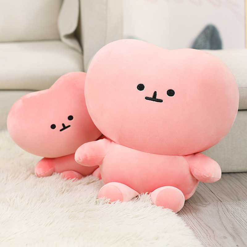 

Korean Heart Signal Love Hart Plush Toy Net Red Pink Girl Doll