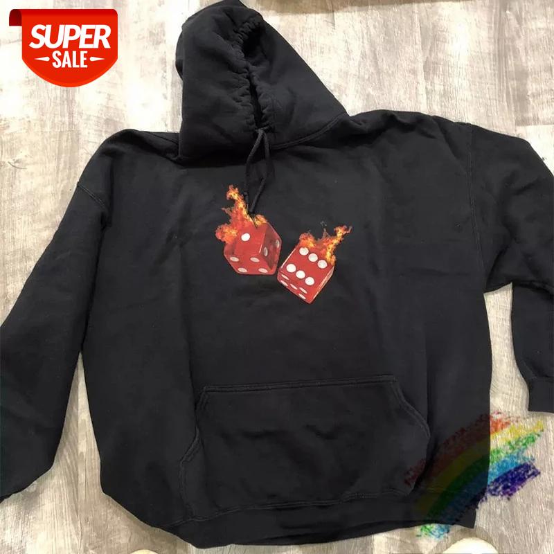 

Fire Dice Printing Astroworld Travis Scott Tour Vegas Hoodie Women Men 1:1 High Quality Fashion Casual Pullover #qE26, Black