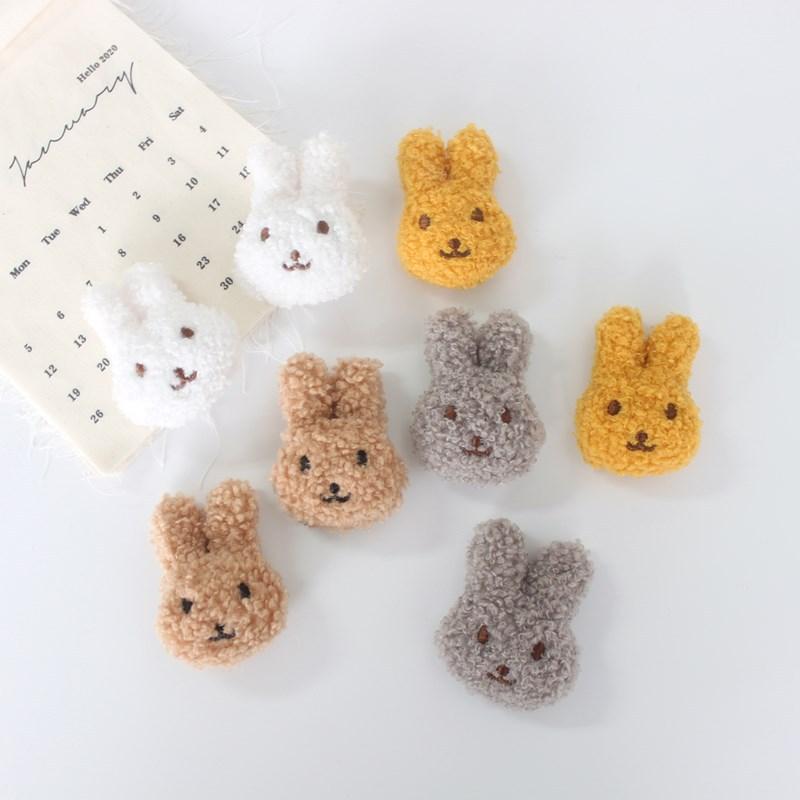 

Pins, Brooches 2 Pcs/Set Korean Creative Brooch Cartoon Animal Plush Badge Sweater Bag Decoration Pins Accessories