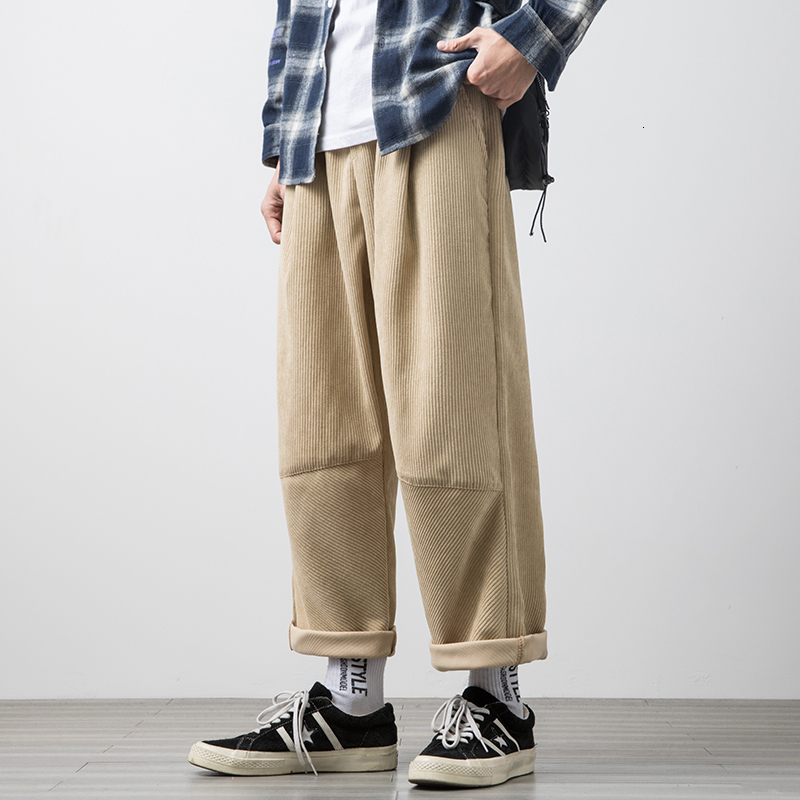 

New Casual Harem Runner 2021 Spring Fall Male Korean Style Baggy Pants Harajuku Dropshipping Clothing Eccy, Black