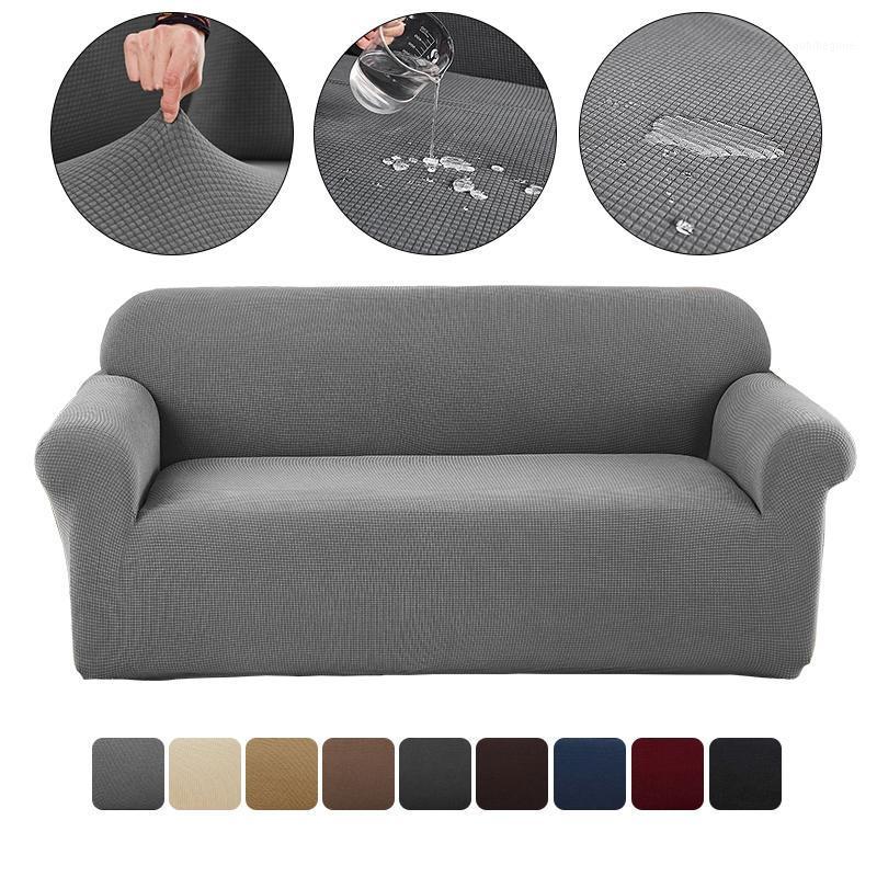 

Chair Covers Jacquard Sofa Cover Elastic 1/2/3/4 Seat Couch Slipcover Washable Armchair Protector Decor For Living Room