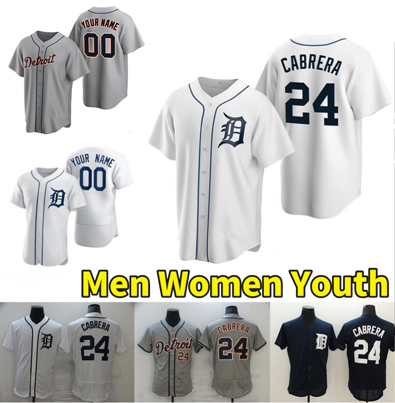 

28 Javier Baez Custom Detroit Baseball Jersey Tigers 24 Miguel Cabrera 7 Jonathan Schoop 8 Robbie Grossman 32 Michael Fulmer Victor Reyes Ak, Blue;black