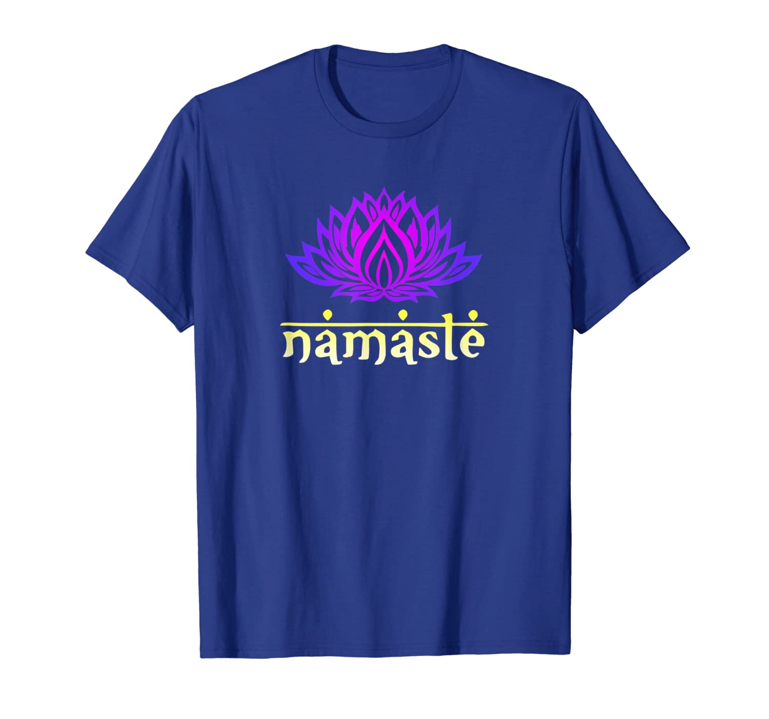 

namaste t-shirt - lotus flower shirt - spiritual yoga om, White;black
