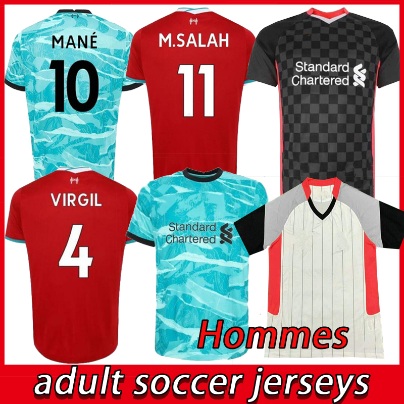 

Top quality 20 21 Home Soccer Jersey Adult man 3RD Goalkeeper adult jerseys 2020 2021 Away third Football shirt uniform, Black;yellow