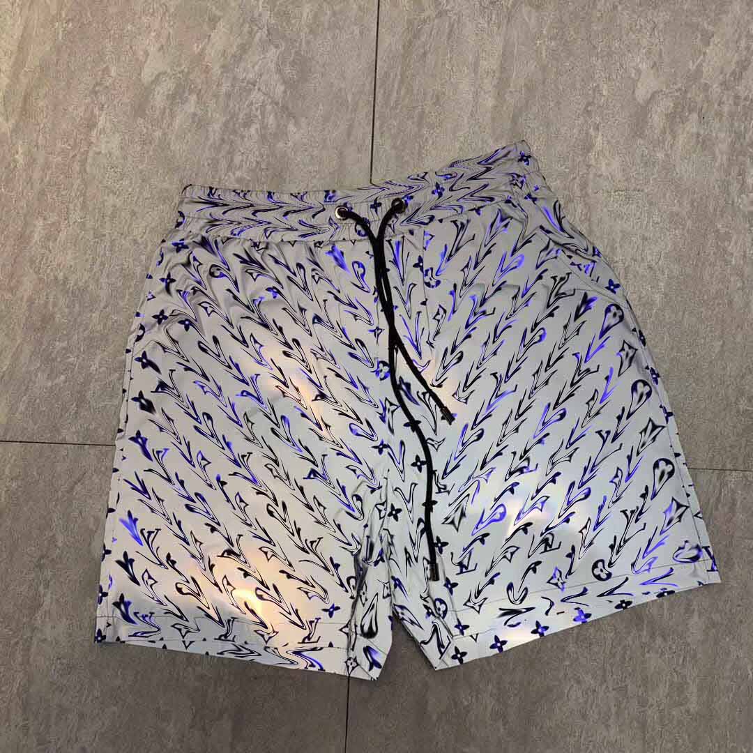 

2022 New Brand Summer Men's Casual Shorts Polyester Shorts Solid Color Breathable Elastic Waist Casual Men's Shorts Men Herren Designer Badeshort