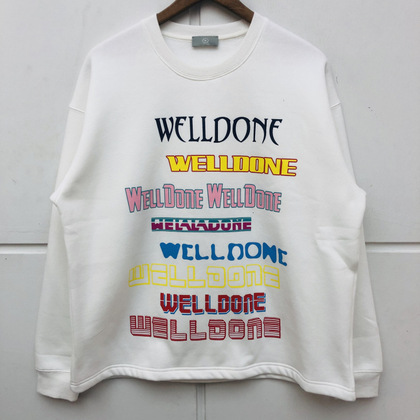 

2021 New We11done Sweatshirts Men Women Hip Hop Kanye West Calabasas Crewneck Inside Tag Season Series Streetwear 9t0f