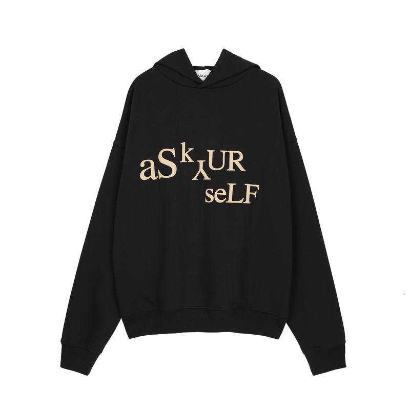 

2021 New Hoodie 3d Foam 1:1 High-quality Vintage Sweatshirts Men Women Harajuku Askyurself Xxxtentacion Pullover V6n0, Black1
