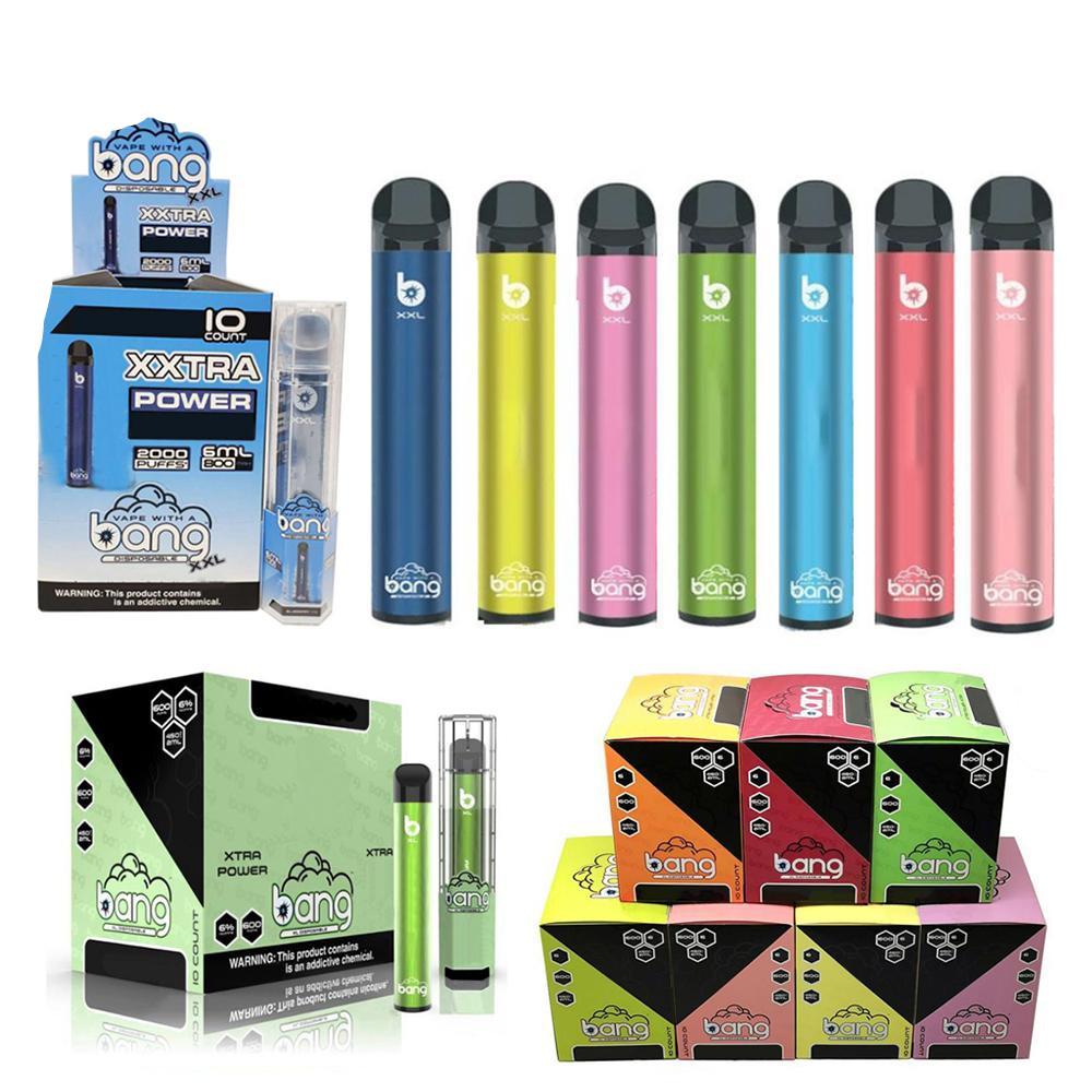 

Best seller Bang XXL New Disposable Vape Pen Pod Device 2000 Puffs Vaporizer