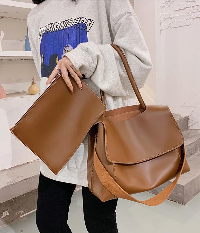 

Luxury Designer Crossbody Bag for Women 2021 Shoulder Handbags Ladies Famous Sample Hand Bag PU Leather Totes, Black