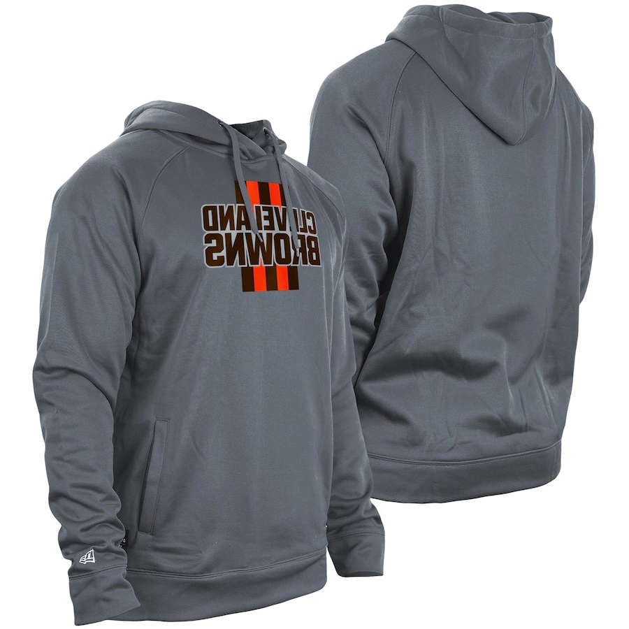 

ClevelandBrownsMEN New Era Training Camp Raglan Pullover Hoodie 2021