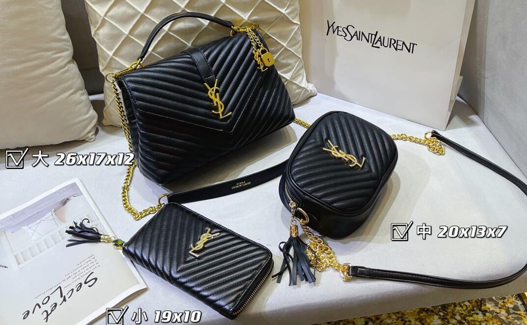 

Women Leather Tassel Wallet Handbag Bags Handbags Bags Crossbody Soho Bag Disco Shoulder womenBag Fringed Messenger womenBags, Black