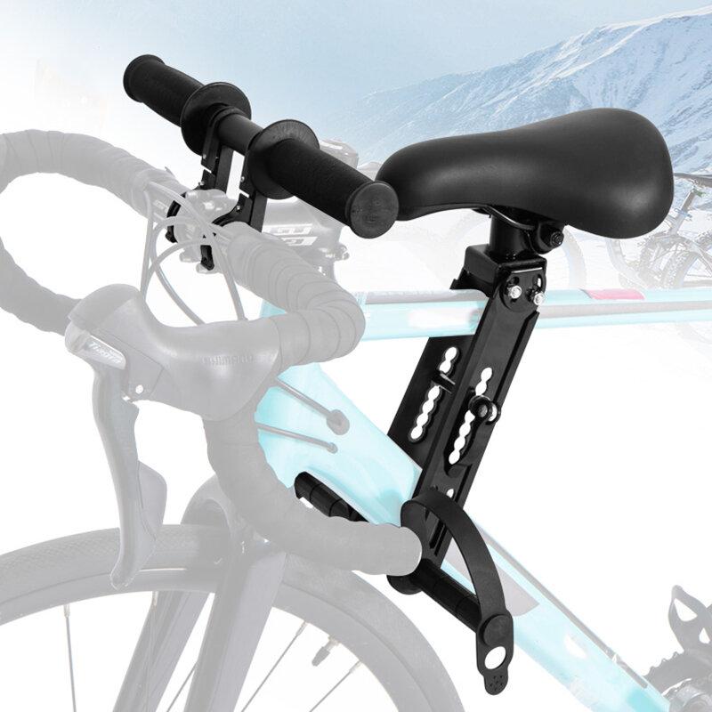 

Handlebars Kids Bike Seat Comfortable Mountain Front Mounted Saddles Soft Baby With Handlebar For Children 2-5 Years