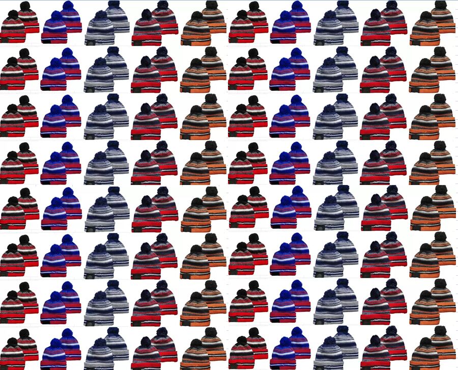 

Sideline Beanies Hats American Football beanie 32 teams Sport Knit Caps Mens Winter Skullies Mixed Order, Red