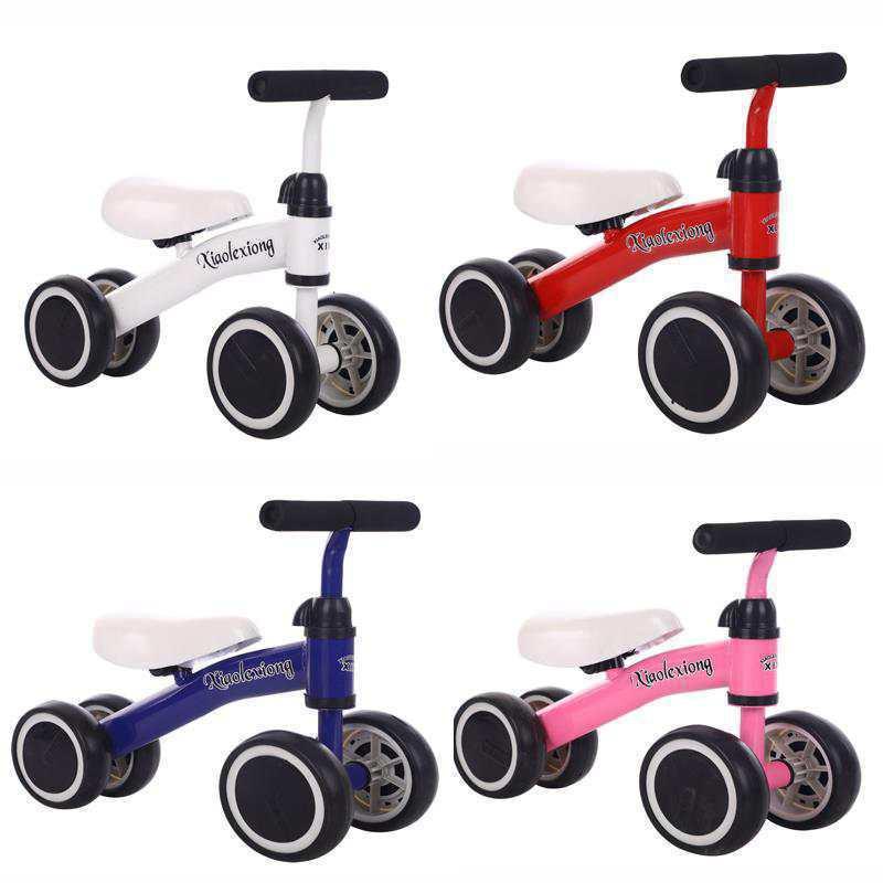 

Children's Bike Balance Slide Step Car 4 Wheel Bicycle 1-6 Years Baby Scooter Pedal Learning Walk Bicycle Toys Gift, Multi-color