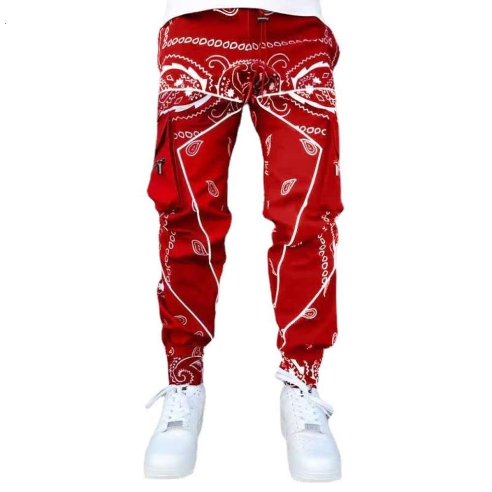 

New fashion brand loose lantern pants for men, Blue