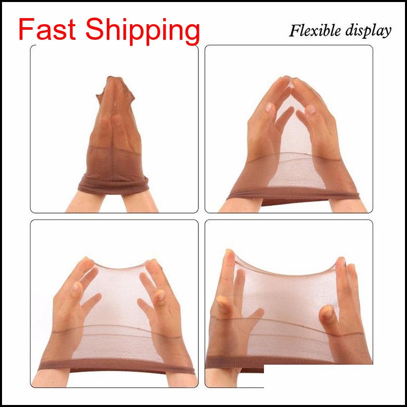 

2pcs/pack Hair Mesh Wig Cap Hair Nets Stretchable Unisex Elastic Dome Cap Free qylwVK hairclippers2011