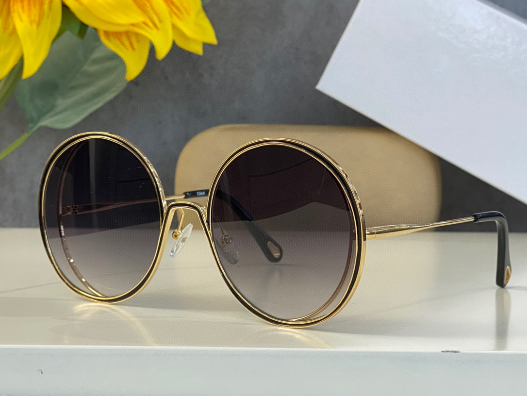 

Sunglasses For Men and Women Summer style 0037 Anti-Ultraviolet Retro Plate Round Full frame fashion Eyeglasses Random Box