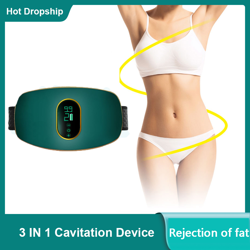 

3 in 1 EMS Ultrasound Cavitation Device Electric Body Slimming Massager Fat Burner Infrared Therapy Ultrasonic Cavitation FG023