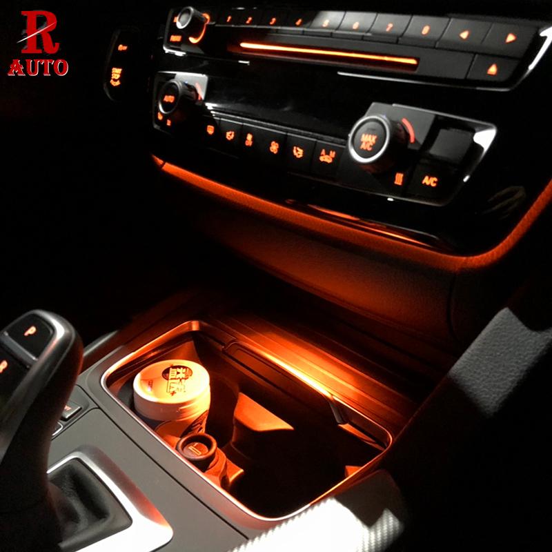 

Interior&External Lights Ambient Light Interior Ashtray Atmosphere Decorative Lamp For 3 Series F30 F32 Central Control Armrest Box Ligh