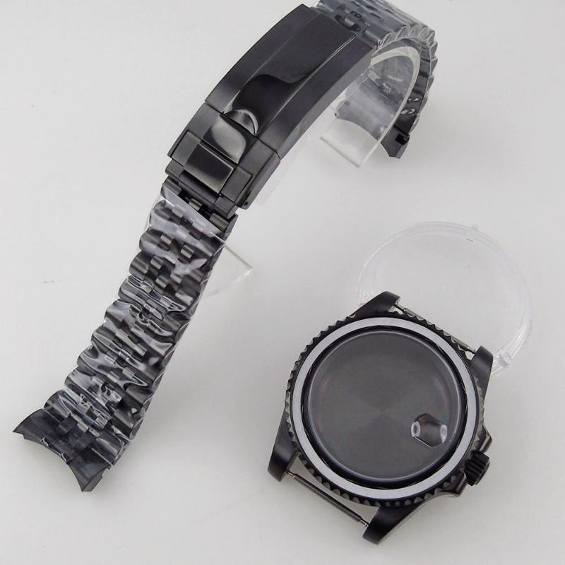 

Repair Tools & Kits 40mm Sapphire Glass PVD Coated Watch Case Fit NH35A NH36A MIYOTA 8215 821A 8205 MOVEMENT