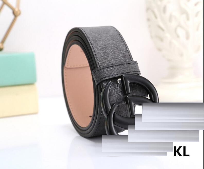

2022 Fashion Big buckle genuine leather belt designer belts men women high quality new mens belts G6386, Black;brown