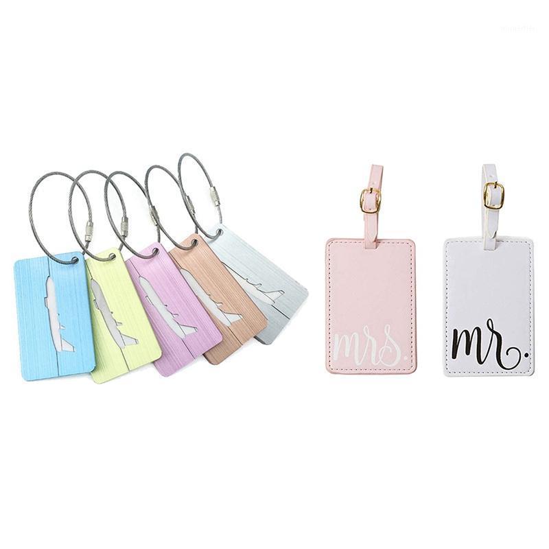 

Gift Wrap 7 Pack Luggage Tags,Mr Mrs Honeymoon Tags Wedding Bridal Shower Cute Tag Travel
